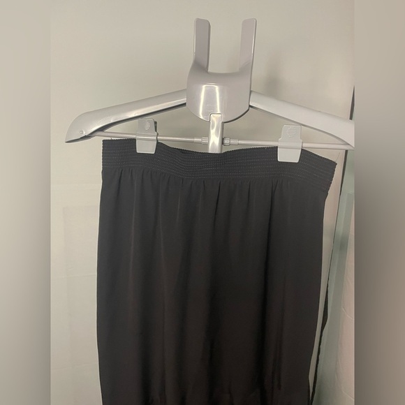 Three‎ Flaggs vintage VTG Elegant Black Skirt SIZE 10 - Picture 3 of 9